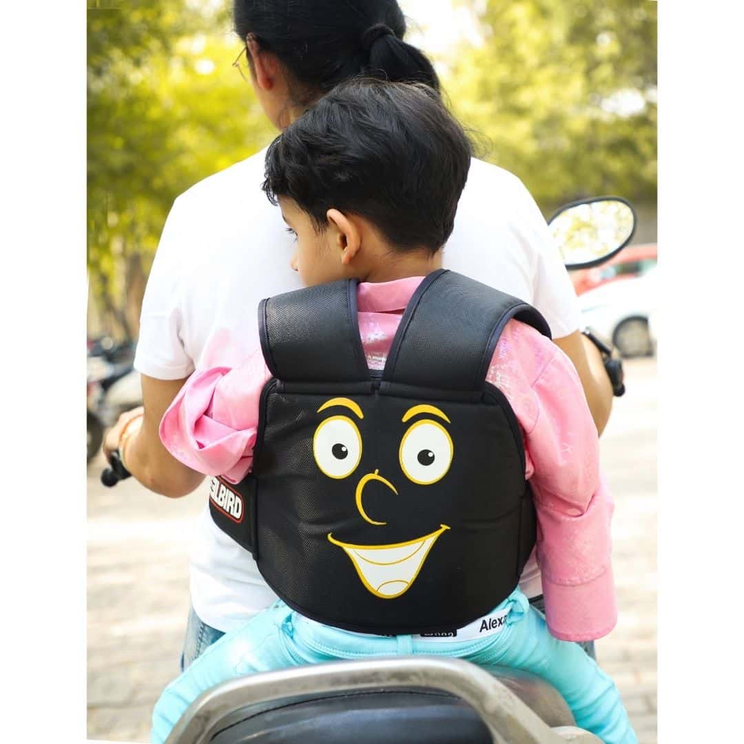 Steelbird Baby Safety Belt- CF- Black in bulk from India — Ant Mascot