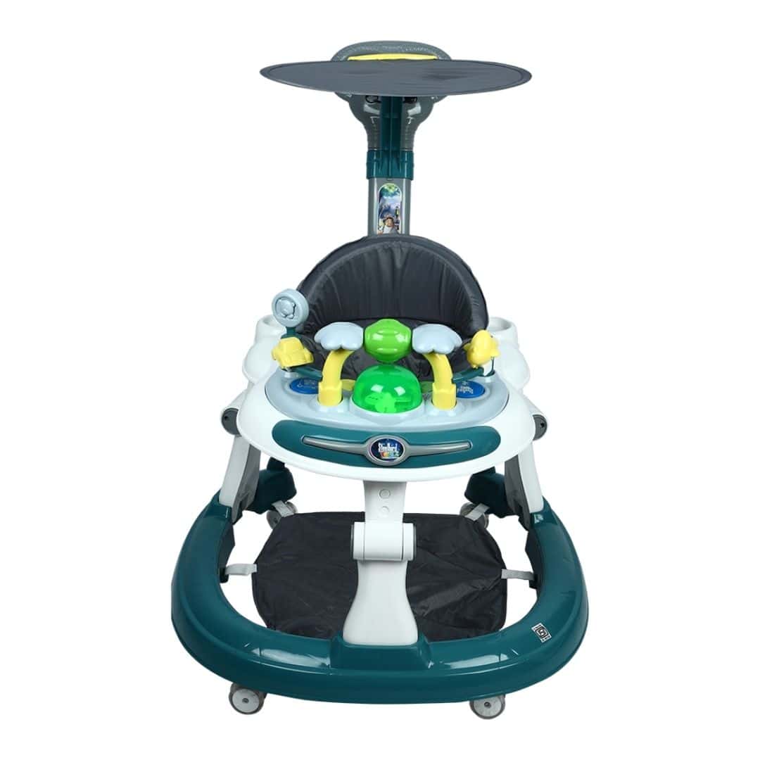 Steelbird Bluetooth Baby Walker with Sunshield-Teal in bulk from India — Ant Mascot