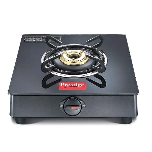 Prestige GTM Gas Stove 1 Burner Glass Top Marvel (Black) in bulk from India — Ant Mascot