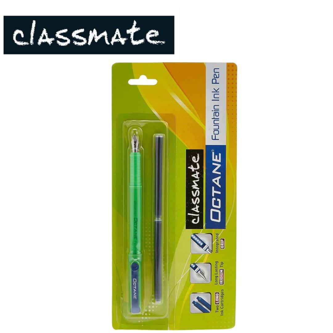 Classmate Octane Fountain Pen Blue in bulk from India — Ant Mascot