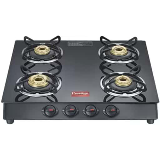 Prestige 40355 Marvel Plus Glass Top GTM 04 Gas Stove (4 Burners) in bulk from India — Ant Mascot