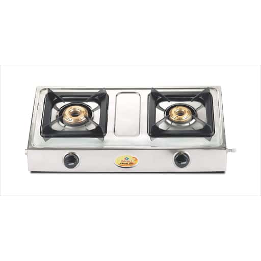 Bajaj Popular Eco Stainless Steel 2 Burner Gas Stove in bulk from India — Ant Mascot