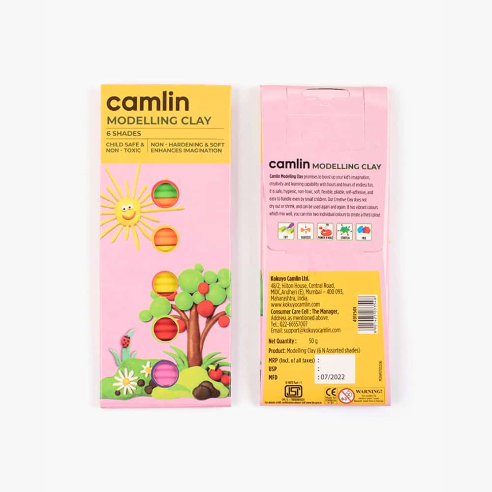 Camel Modelling Clay 50 Gms 6 Shades in bulk from India — Ant Mascot
