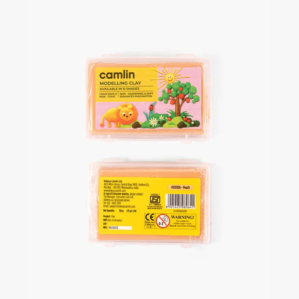Camlin Modelling Clay 150 g Peach in bulk from India — Ant Mascot