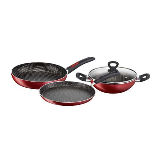 Tefal Simply Chef Set Ktf Rio Red in bulk from India — Ant Mascot