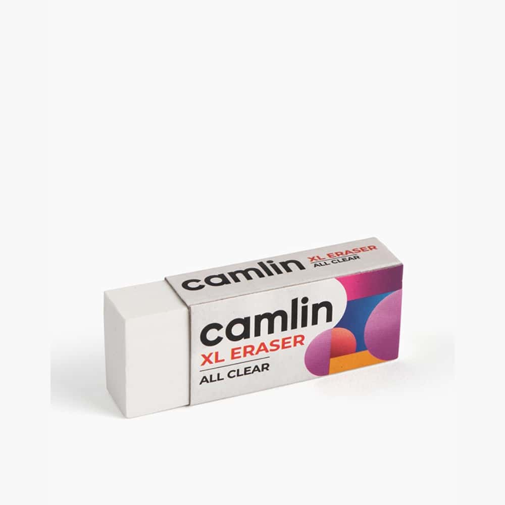 Camlin Supreme XL All Clear Eraser in bulk from India — Ant Mascot