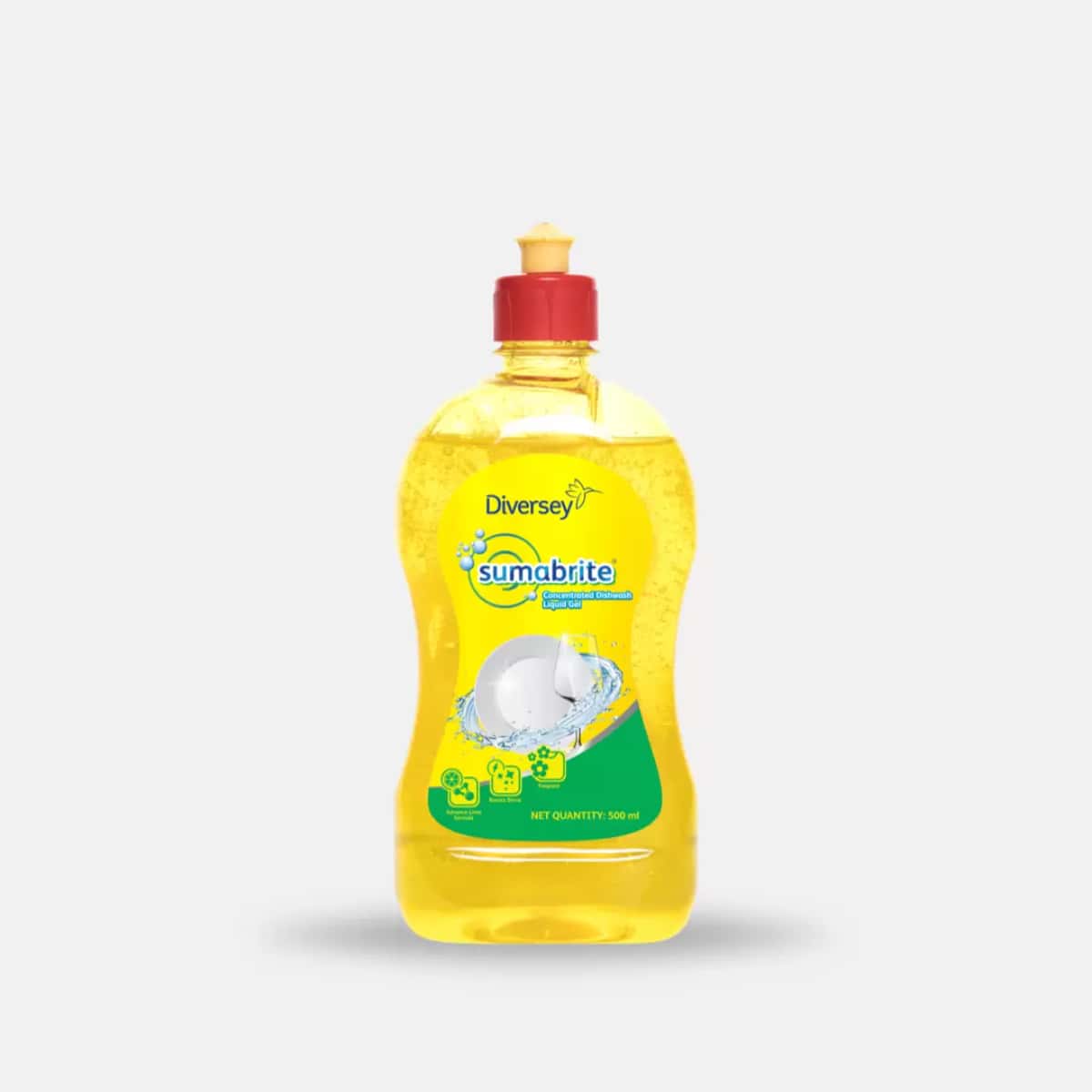 Diversey Prosumer Sumabrite Dishwash Liquid Gel 500Ml in bulk from India — Ant Mascot