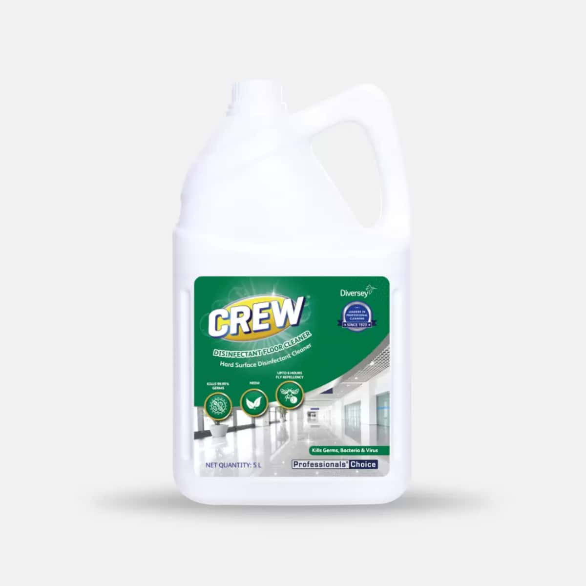Diversey Prosumer Crew Disinfectant Floor Cleaner Neem 5L in bulk from India — Ant Mascot