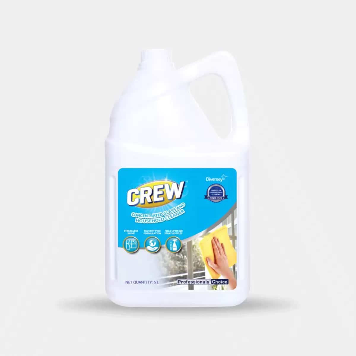 Diversey Prosumer Crew Concentrated Glass and Household Cleaner 5L in bulk from India — Ant Mascot