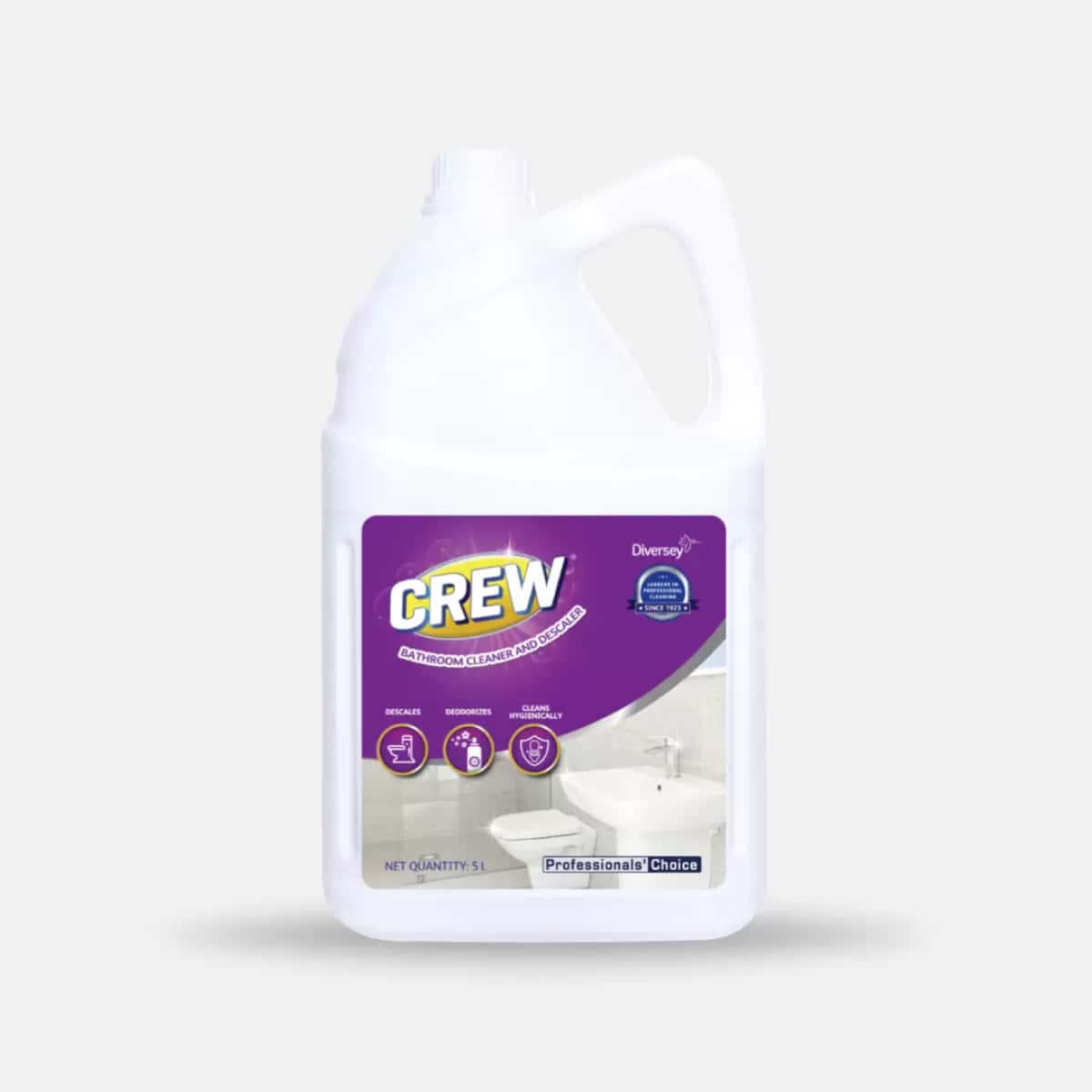 Diversey Prosumer Crew Bathroom Cleaner Liquid and Descaler 5L in bulk from India — Ant Mascot