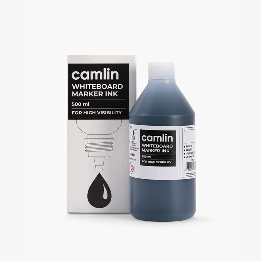 Camlin Whiteboard Marker Ink Blue 500ml in bulk from India — Ant Mascot
