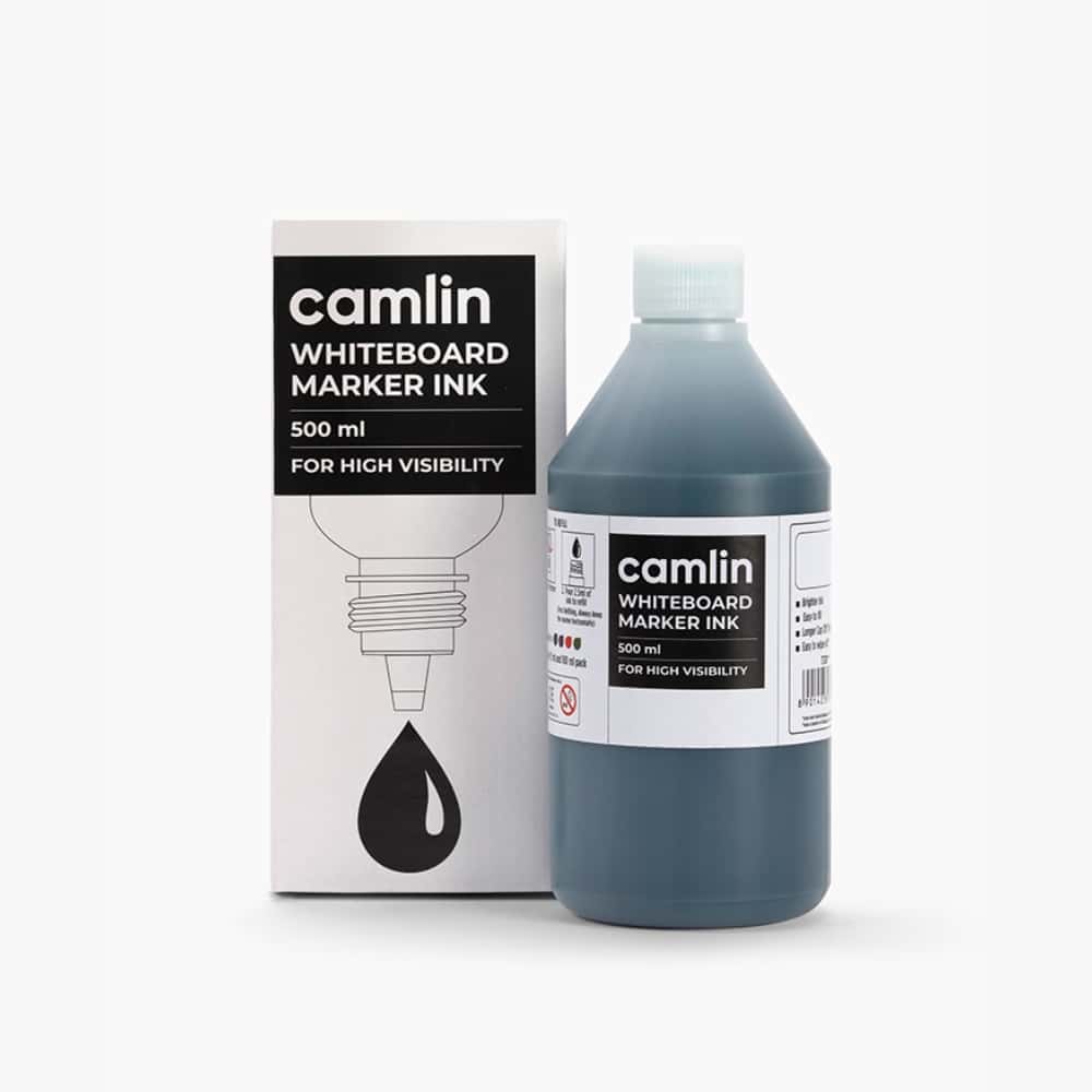 Camlin Whiteboard Marker Ink Green 500ml in bulk from India — Ant Mascot