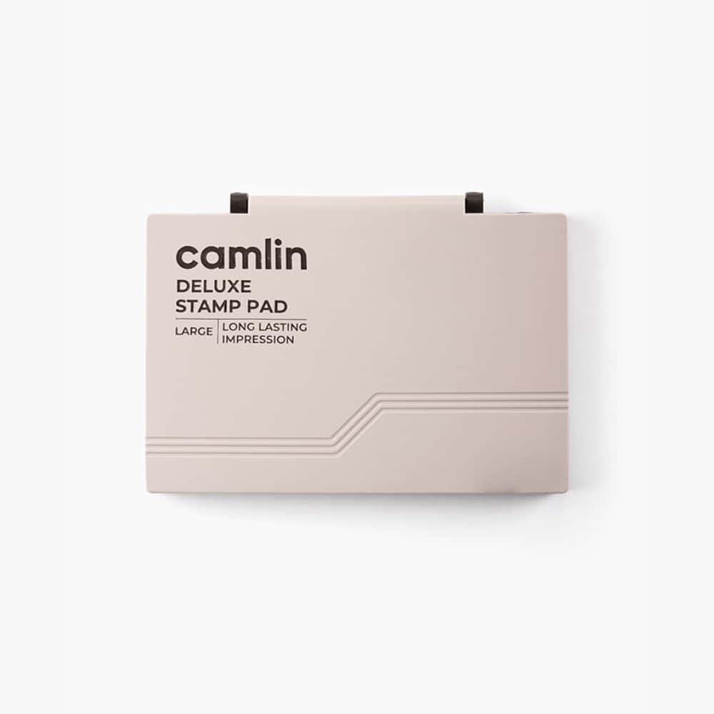Camlin Deluxe  Large Stamp Pad Black in bulk from India — Ant Mascot