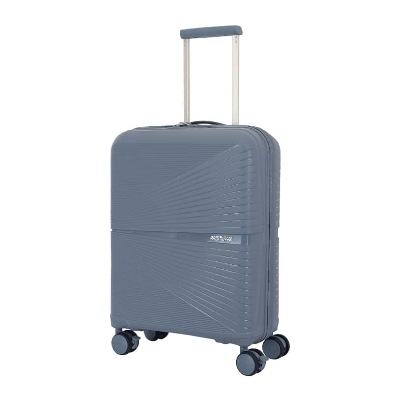 American Tourister Airconic Spinner 55/20 TSA � Grey (55 cm) in bulk from India — Ant Mascot
