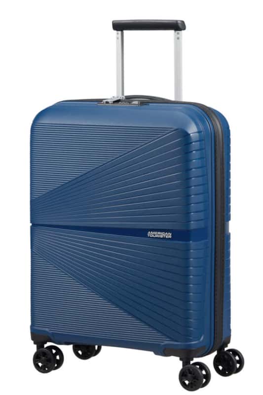American Tourister Airconic Spinner 55/20 TSA � Pearl Blue (55 cm) in bulk from India — Ant Mascot