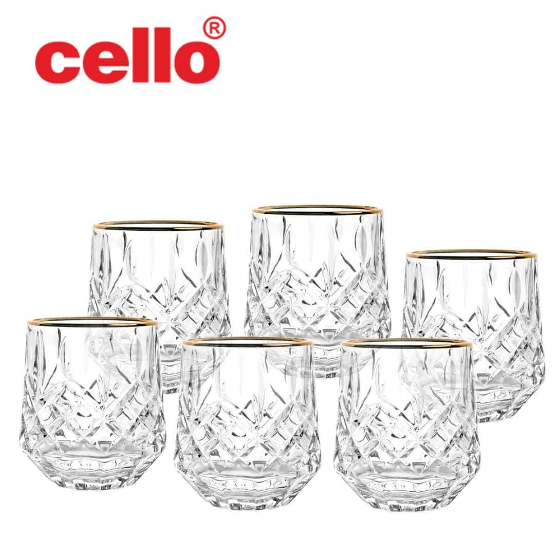 Casablanca Goldline Tumbler 6Pcs Set in bulk from India — Ant Mascot