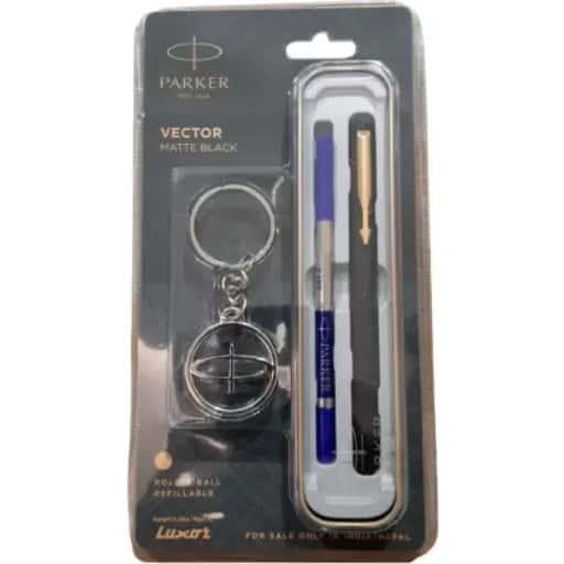 Parker vector Matte Black Rb Gt + Key Chain in bulk from India — Ant Mascot