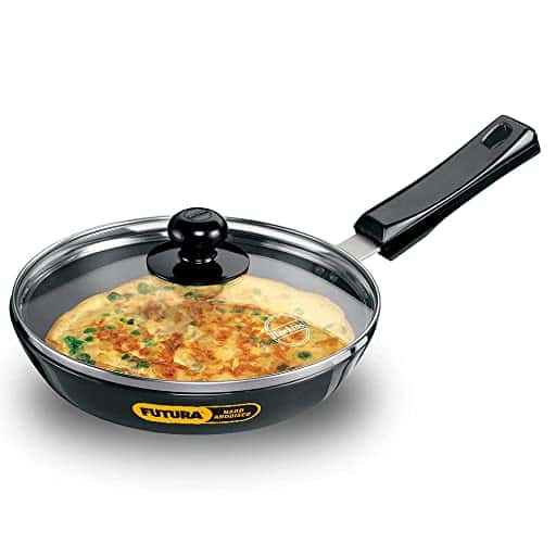 Hawkins AF22G Frying Pan 22 cm With Glass Lid in bulk from India — Ant Mascot