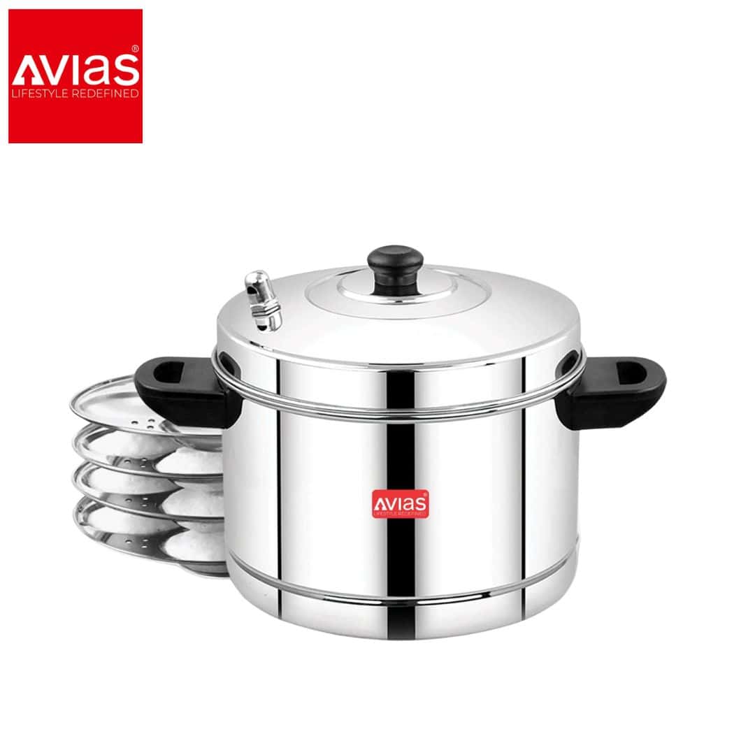 Avias Idly Cooker Pack Of 18 � Classic Design in bulk from India — Ant Mascot