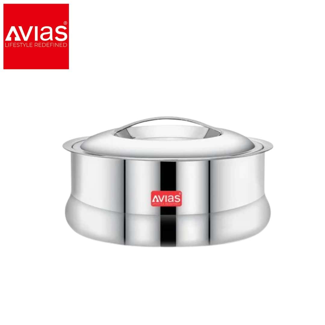 Avias Ruby Press Lid Casserole 1500Ml � Stainless Steel in bulk from India — Ant Mascot