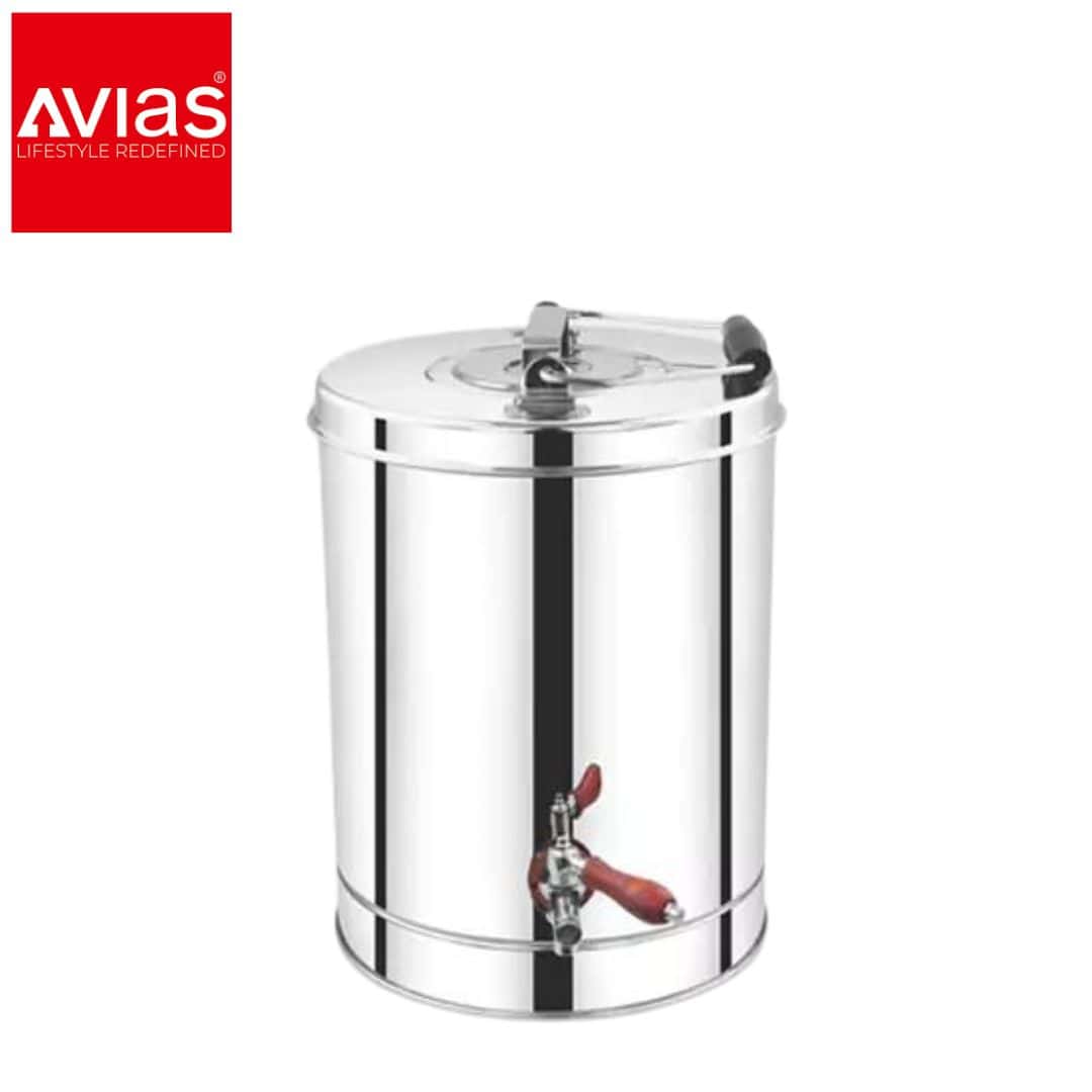 Avias Tea Urn 15000Ml � Stainless Steel Double Wall Insulated in bulk from India — Ant Mascot
