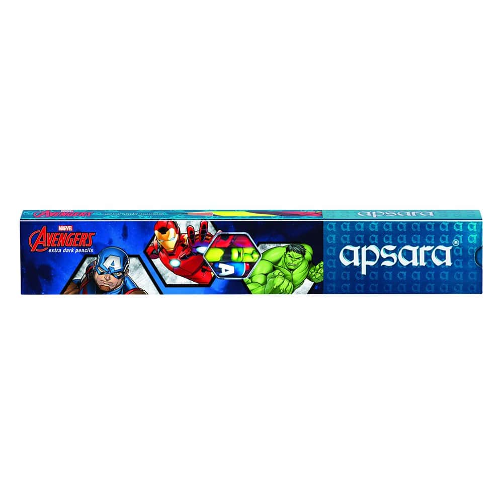 Apsara Marvel Avengers Pencill 10 PC Pack in bulk from India — Ant Mascot