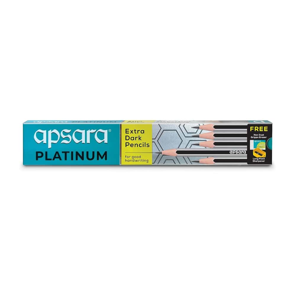 Apsara Platinum Pencil 10 PC Pack in bulk from India — Ant Mascot