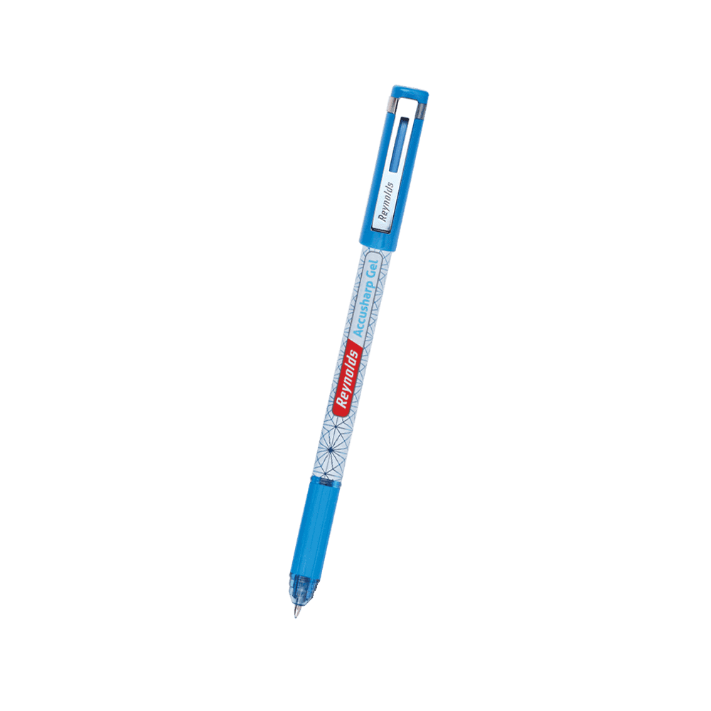 Reynolds Accusharp Gel Pen Blue in bulk from India — Ant Mascot