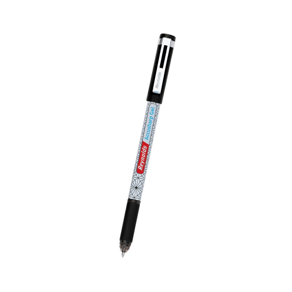 Reynolds Accusharp Gel Pen Black in bulk from India — Ant Mascot