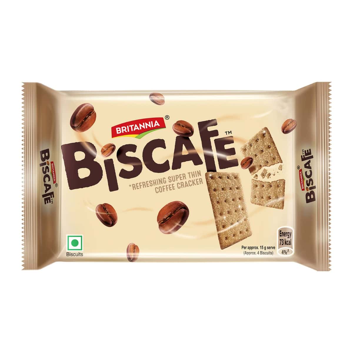 Britannia Biscafe Coffee Cracker 100G in bulk from India — Ant Mascot