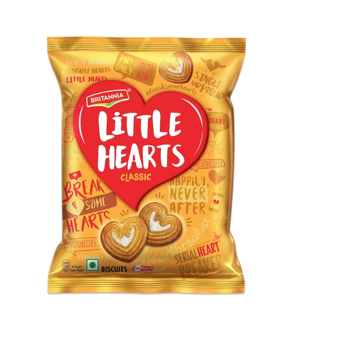 Britannia Little Hearts Classic Biscuits 26 g in bulk from India — Ant Mascot