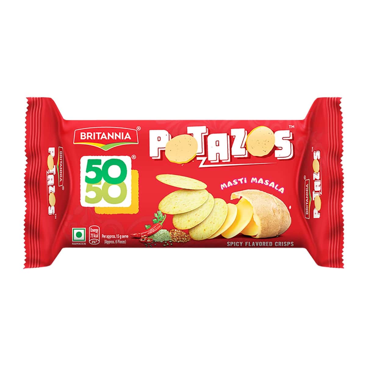 Britannia 50-50 Potazos 71.5G in bulk from India — Ant Mascot