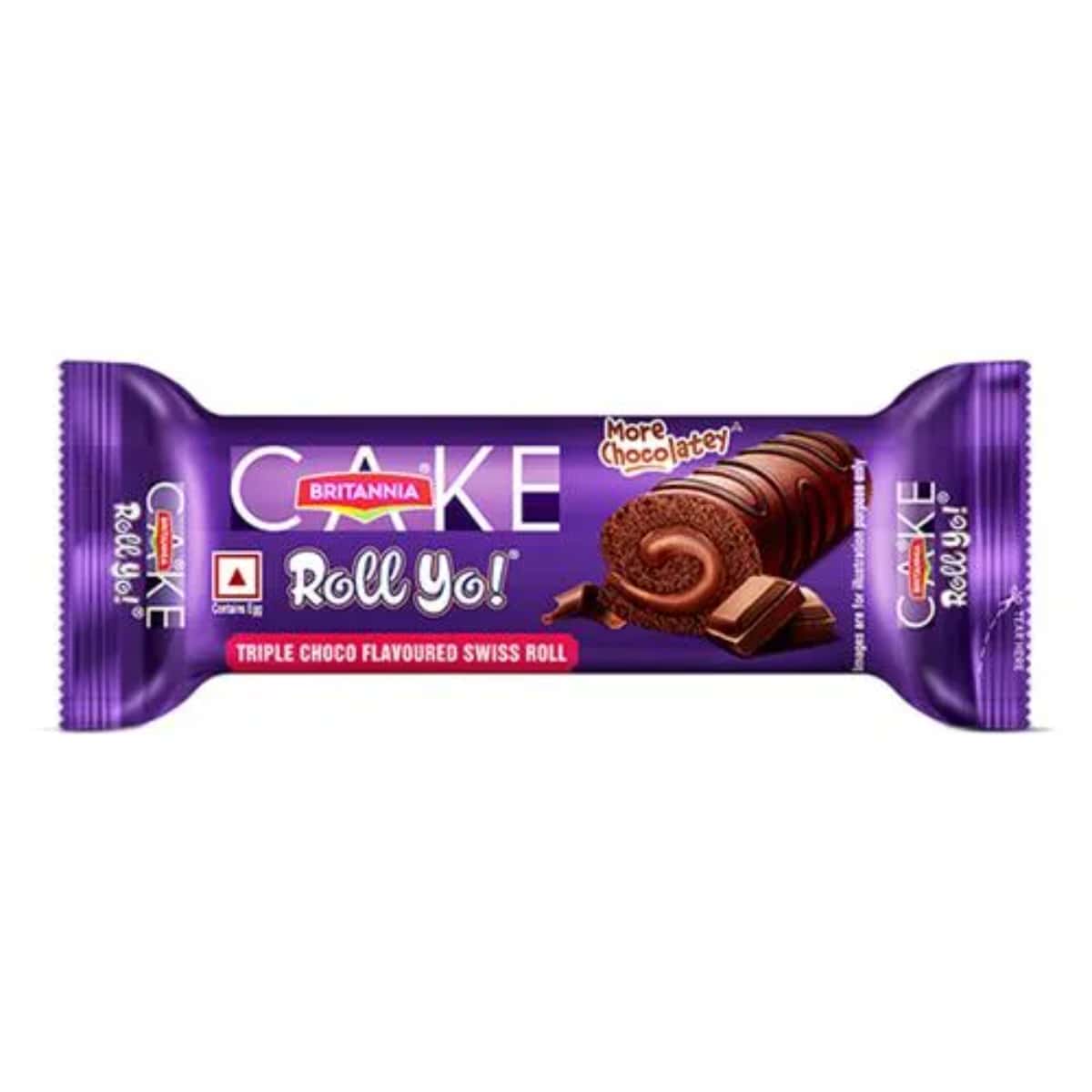 Britannia Cake Triple Choco Swiss Roll 24G in bulk from India — Ant Mascot