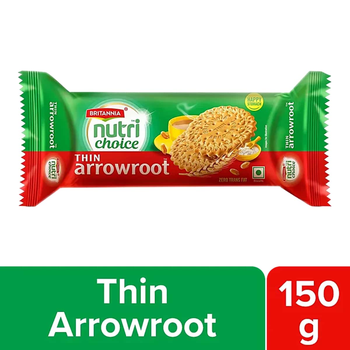 Britannia Nutri Choice Thin Arrowroot 150G in bulk from India — Ant Mascot