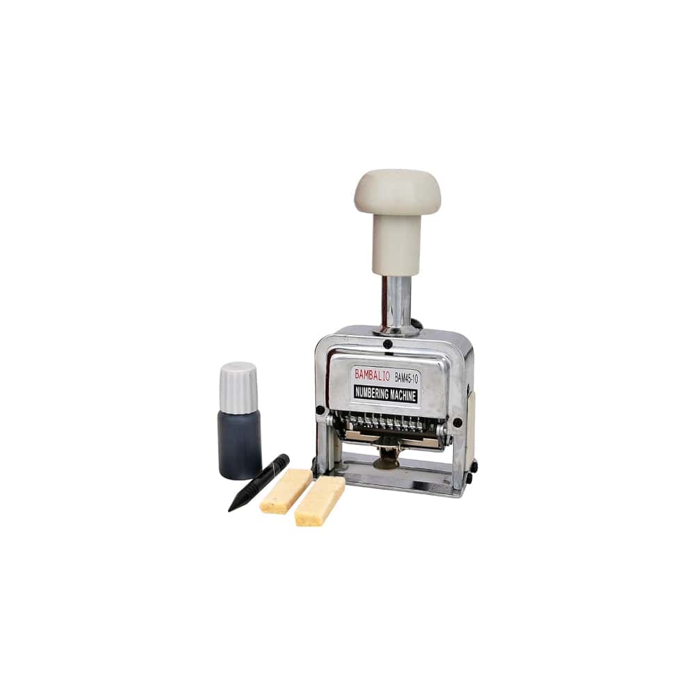 Bambalio 10 Digits Numbering Machine in bulk from India — Ant Mascot