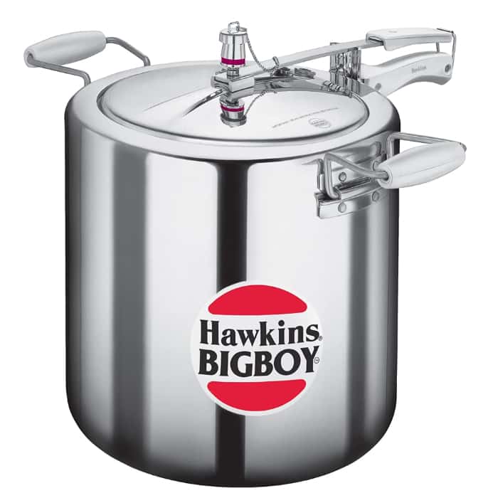 Hawkins Bigboy 22L Aluminium Inner Lid Pressure Cooker in bulk from India — Ant Mascot
