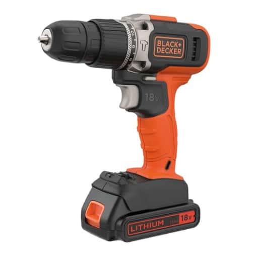 Black + Decker 18V 2 Speed Hammer Drill With Charger in bulk from India — Ant Mascot