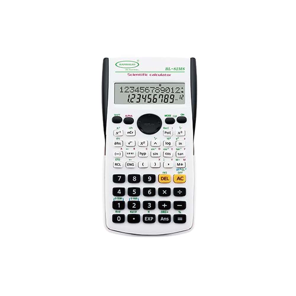 Bambalio 82Ms 2 Line Display Scientific Calculator in bulk from India — Ant Mascot