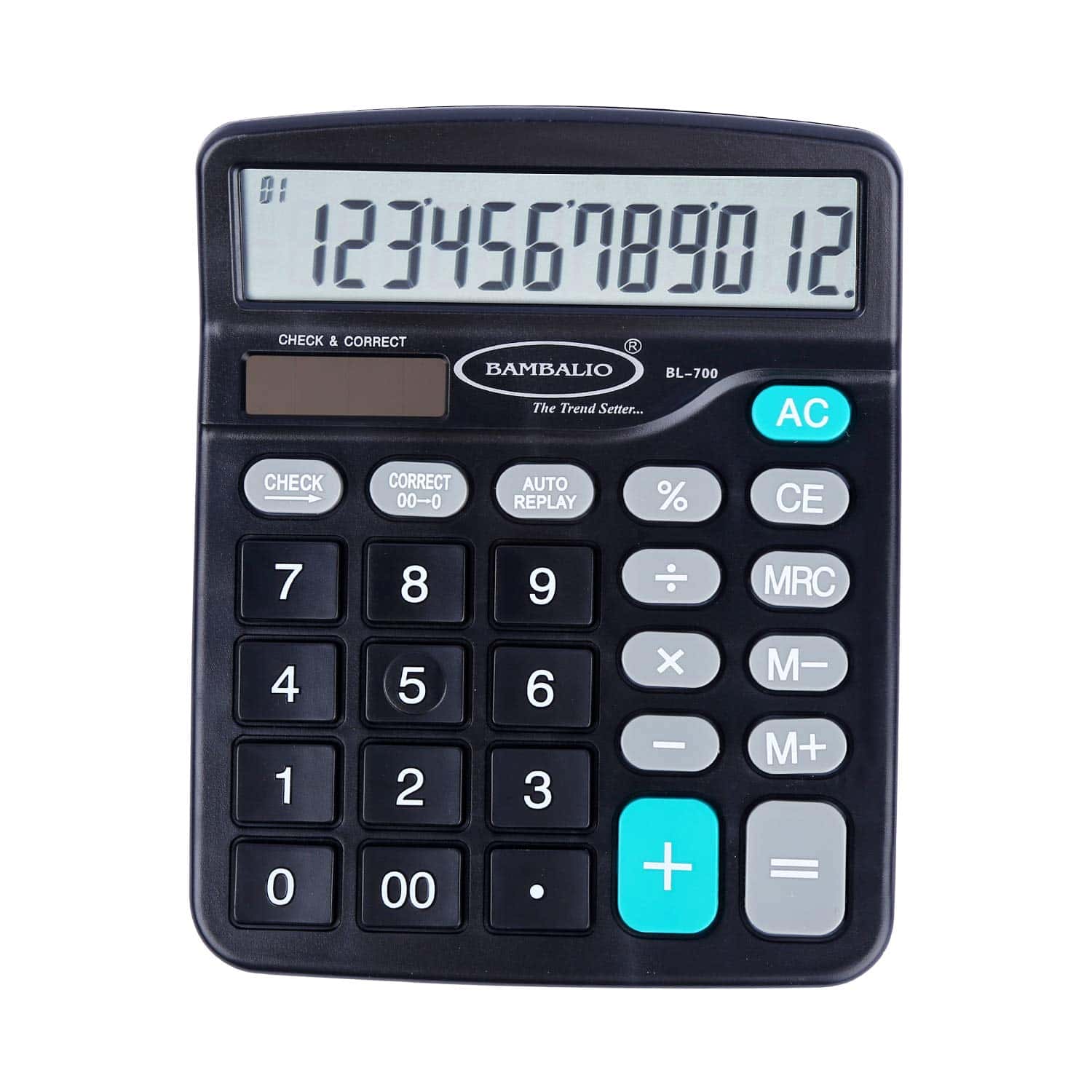 Bambalio700 Calculator Black in bulk from India — Ant Mascot