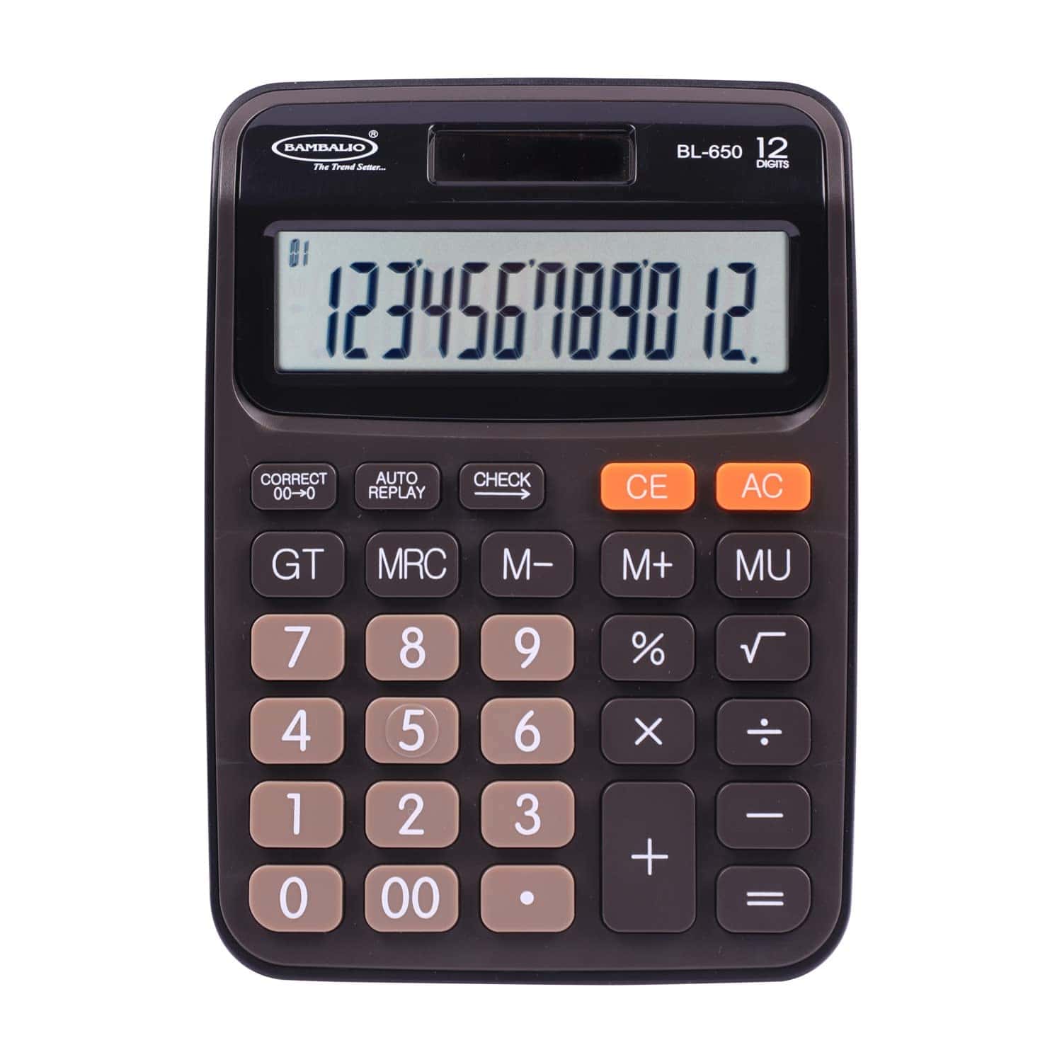 Bambalio 650 Calculator Black in bulk from India — Ant Mascot