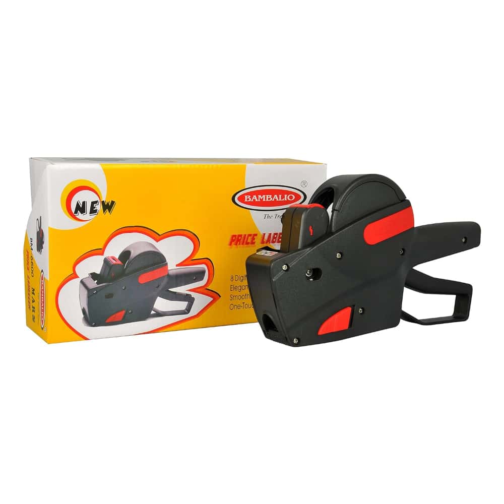 Bambalio 8 Digit Single Line Price Labeling Machines Mars in bulk from India — Ant Mascot