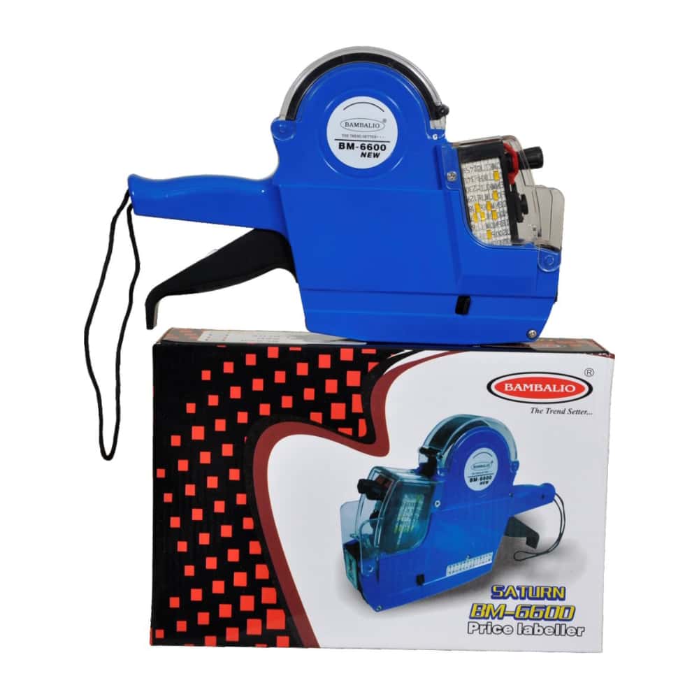 BAMBALIO 10 Digits Double Line Price Labeller BM-6600 in bulk from India — Ant Mascot