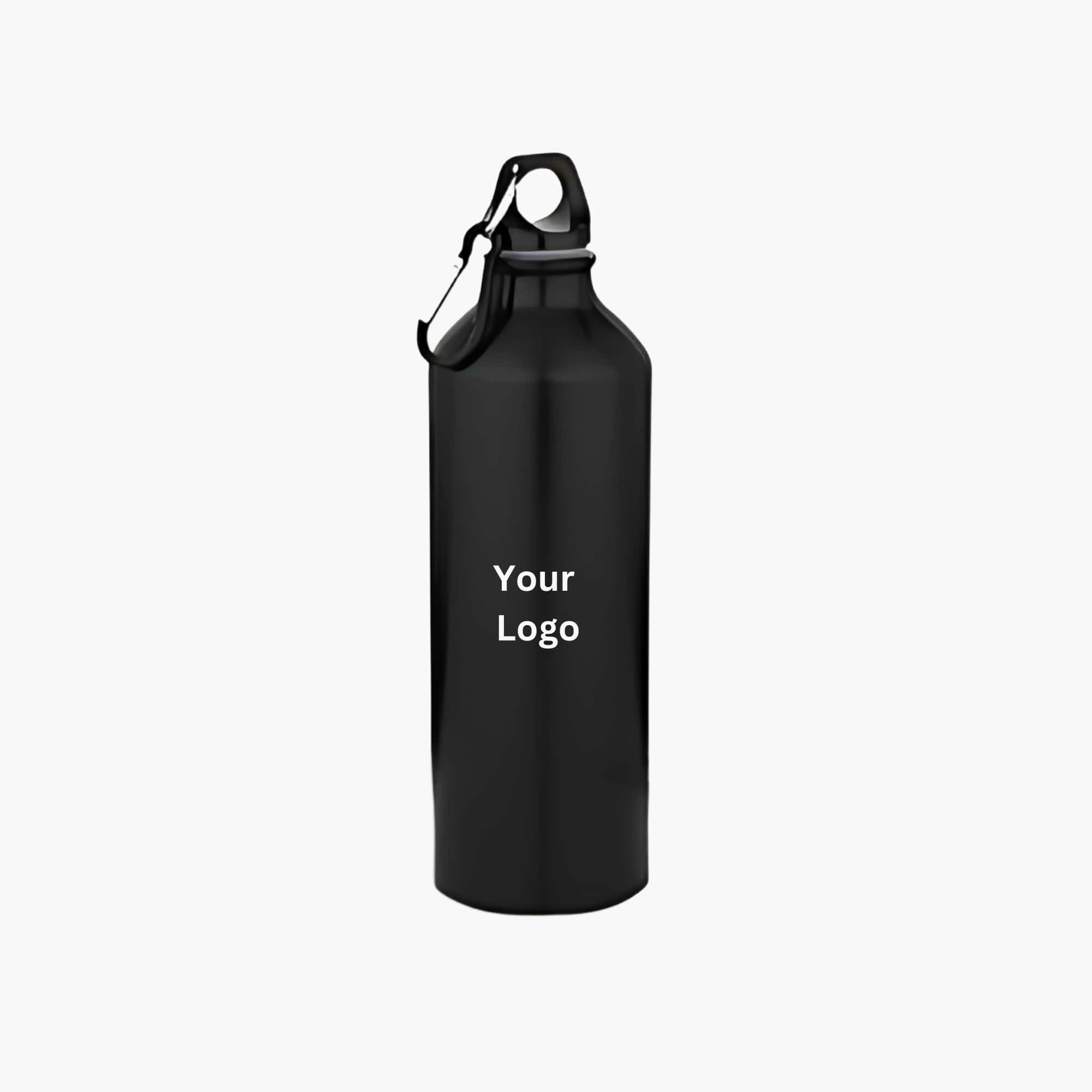 Black Aluminium Bottle in bulk from India — Ant Mascot
