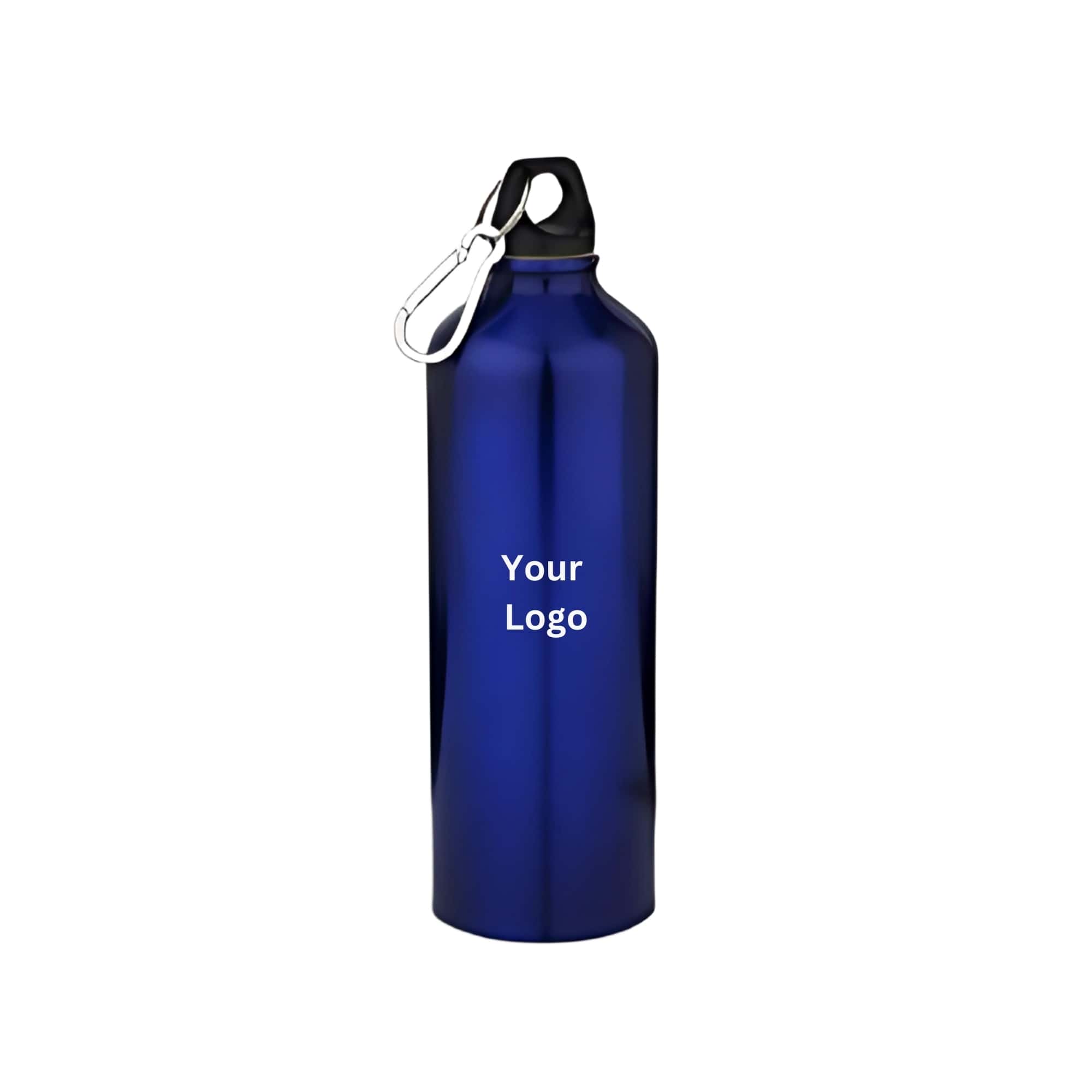 Blue Aluminium Bottle in bulk from India — Ant Mascot