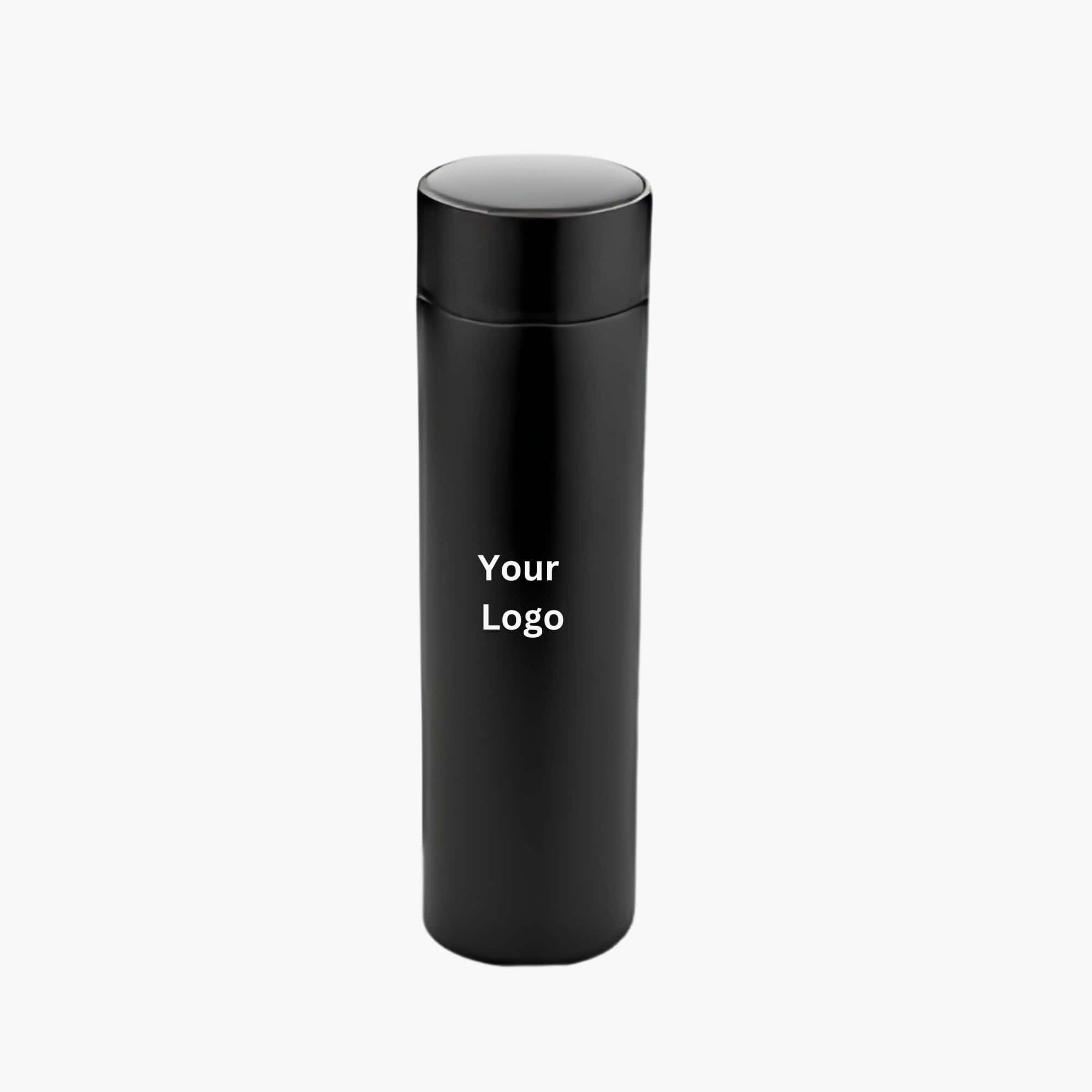 Sleek Black Thermo Bottle in bulk from India — Ant Mascot