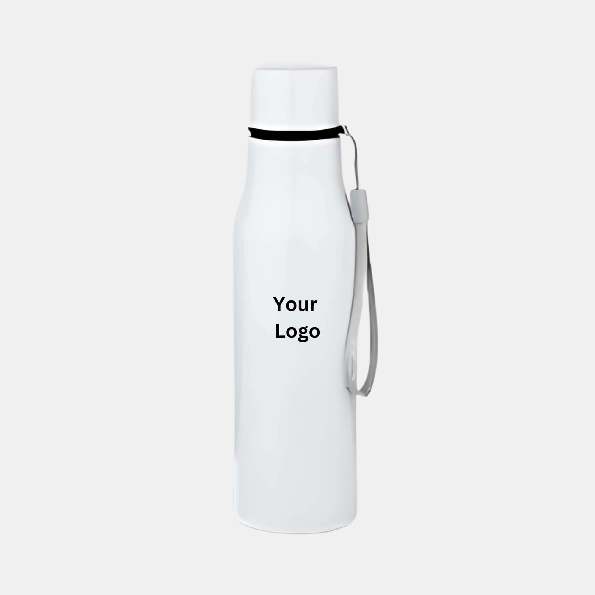 Modern White Steel Bottle in bulk from India — Ant Mascot