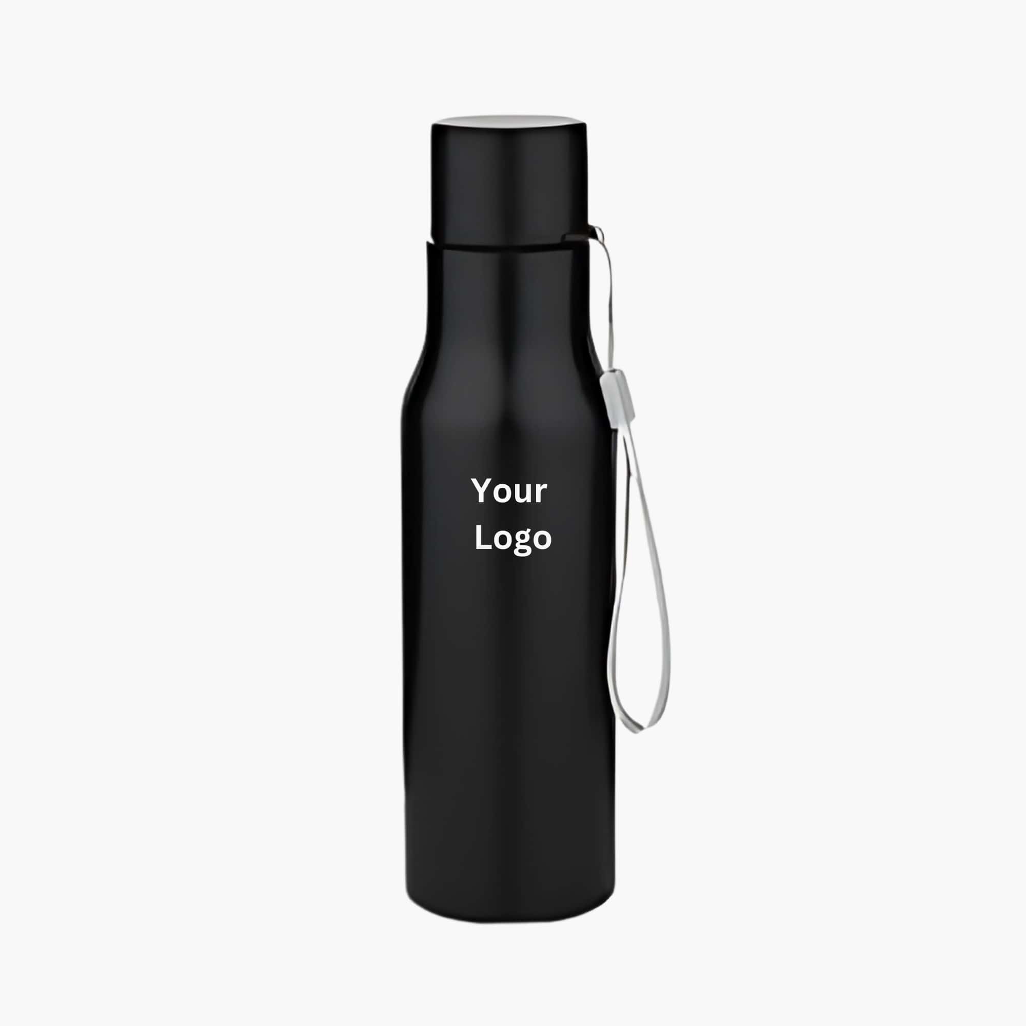Sturdy Black Steel Bottle in bulk from India — Ant Mascot