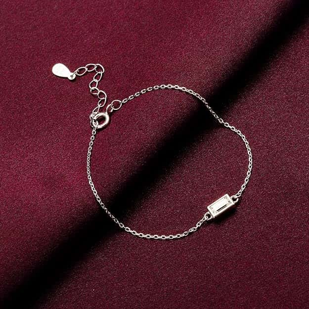 Silver Treasure Box Of Memories Baguette Bracelet in bulk from India — Ant Mascot