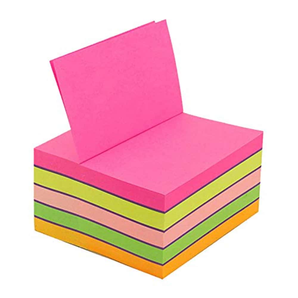 Bambalio Self Adhesive Notes 3"x3" of 400 Sheets in bulk from India — Ant Mascot