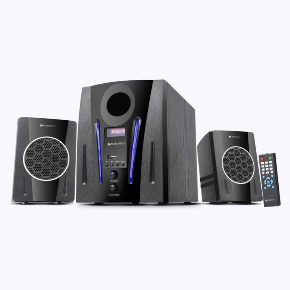 Zebronics 40W RMS 2.1 Speakers with remote in bulk from India — Ant Mascot